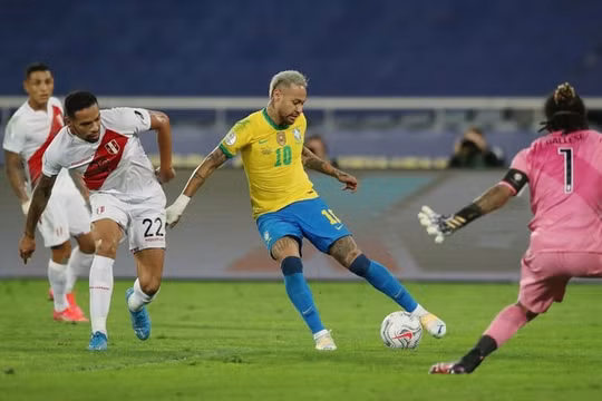 Brazil 1-0 Peru ở bán kết Copa America