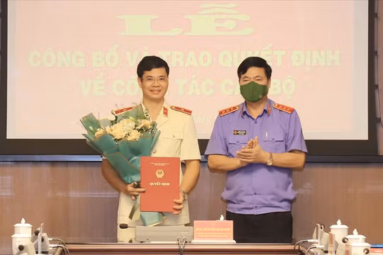 Đồng chí Hoàng Anh Tuyên được bổ nhiệm chức vụ Tổng Biên tập Tạp chí Kiểm sát