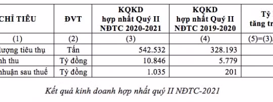 Tập đoàn Hoa Sen: Doanh thu, lợi nhuận niên độ tài chính quý II 2020-2021 tăng mạnh