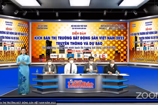 Cơ quan báo chí phải có sự độc lập, trung thực trong thông tin về thị trường bất động sản