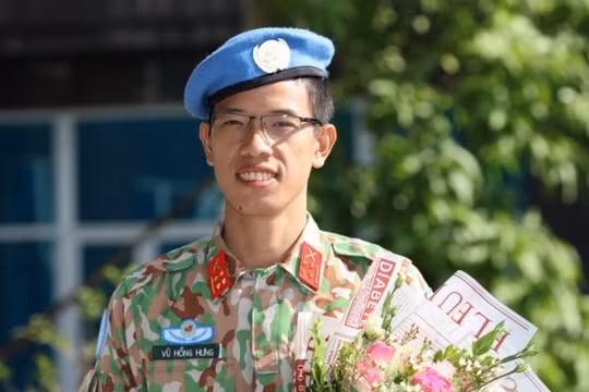 Sĩ quan trẻ Cảnh sát biển Việt Nam tham gia Lực lượng Gìn giữ hòa bình của Liên hợp quốc