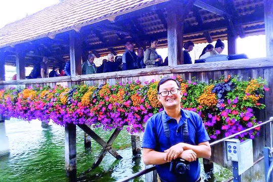 Nhà báo Ngô Anh Văn và những ngày không quên trong tâm dịch Covid-19