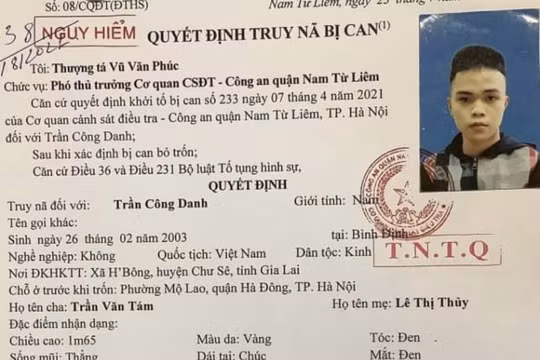 Truy nã đối tượng dùng dao phóng lợn gắn tuýp sắt chém người
