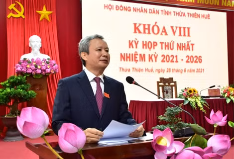 Ông Lê Trường Lưu tái đắc cử Chủ tịch HĐND tỉnh Thừa Thiên Huế