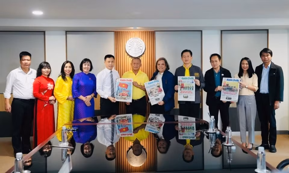 tang cuong hop tac giua bao kinh te do thi va bao thainews thai lan hinh 1