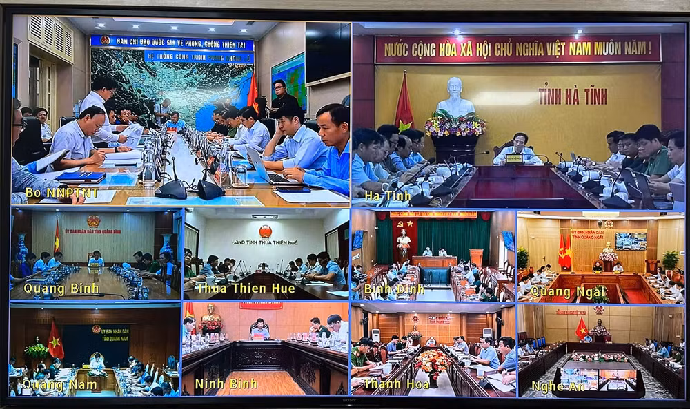 mien trung mua lon ca ngay mai lo ngai xay ra lut tuong tu nam 2020 hinh 1