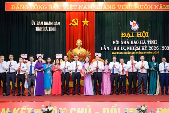 Đại hội Hội Nhà báo Hà Tĩnh: Khẳng định bản lĩnh báo chí cách mạng trong thời đại số 
