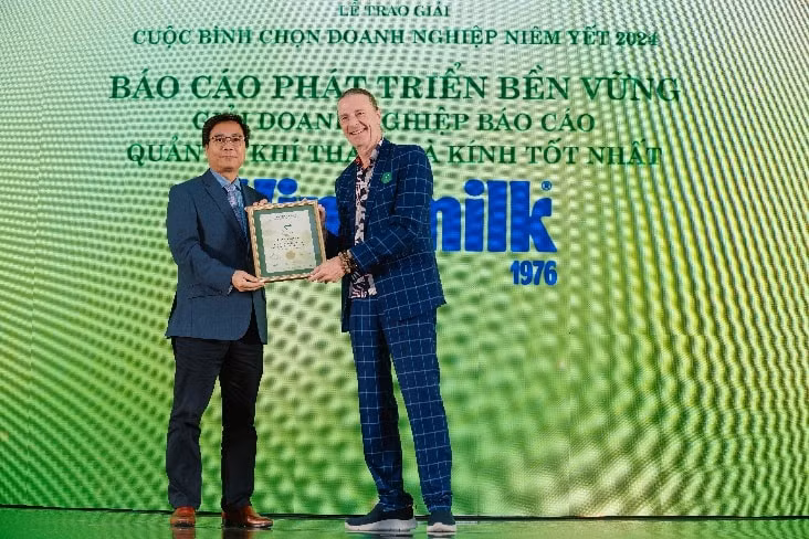 vinamilk nhan loat giai thuong ve quan tri va phat trien ben vung hinh 1