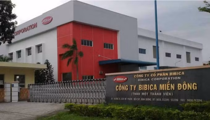 Nhà máy sản xuất Công ty Bibica Miền Đông - Bình Dương.