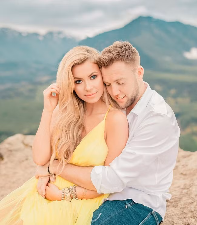 Cặp đôi Laura Little và Jack Sock thường xuyên đi du lịch cùng nhau. Ảnh: danviet.vn