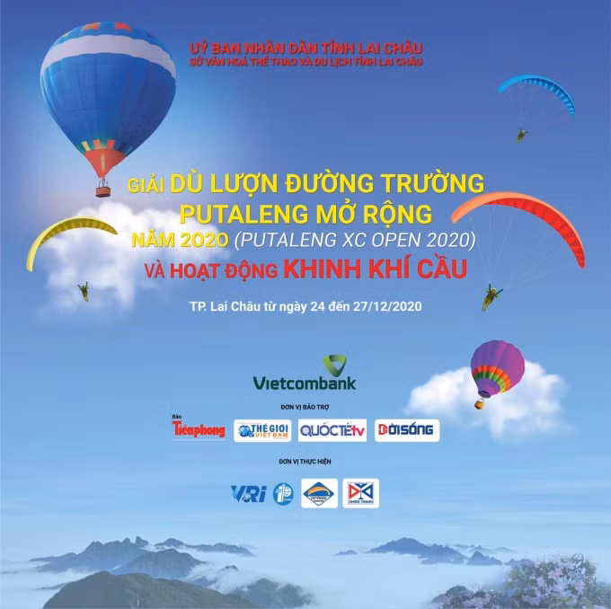 Hoạt động thi đấu PuTaLeng XC Open 2020 diễn ra từ 9h - 17h hàng ngày từ 24 - 27/12.