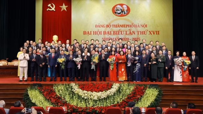 Đại hội đại biểu lần thứ XVII Đảng bộ thành phố Hà Nội nhiệm kỳ 2020 - 2025