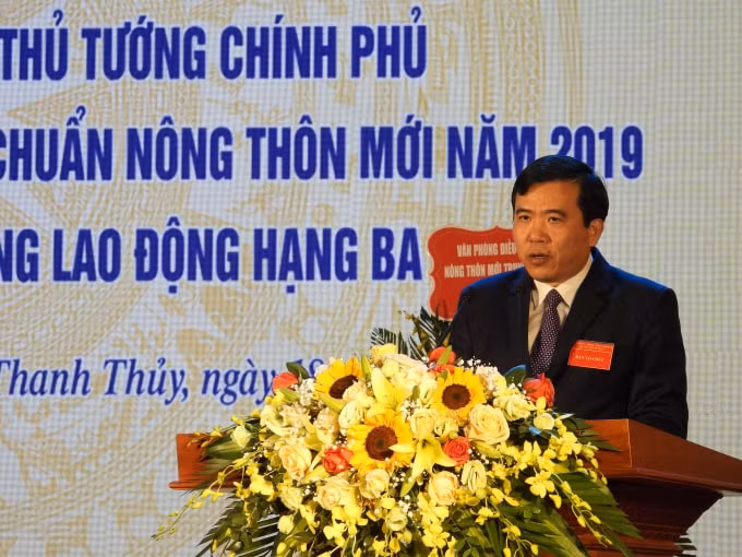 Ông Nguyễn Minh Tường, Bí thư huyện Thanh Thủy gửi lời cảm ơn sâu sắc đến lãnh đạo Nhà nước và nhân dân.