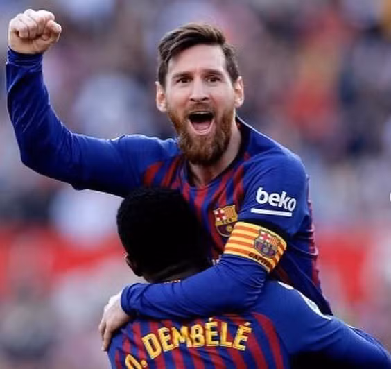 Tiền đạo Messi chạm ngưỡng kỷ lục của vua bóng đá Pele. Ảnh: internet