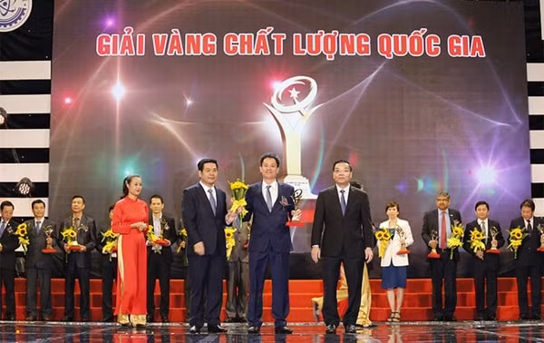 61 doanh nghiệp được trao tặng Giải thưởng Chất lượng quốc gia năm 2020. Ảnh minh họa