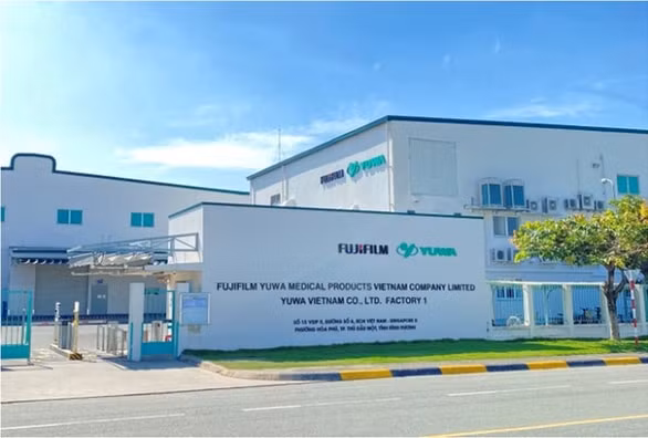 Công ty TNHH Fujifilm Yuwa Medical Products Việt Nam tại Khu công nghiệp VSIP II, tỉnh Bình Dương. Ảnh: Fujifilm
