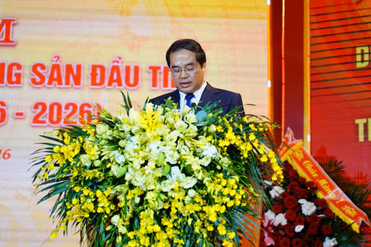 Bí thư Tỉnh ủy Thái Nguyên Trịnh Xuân Trường. Ảnh: Nguyễn Mạnh.