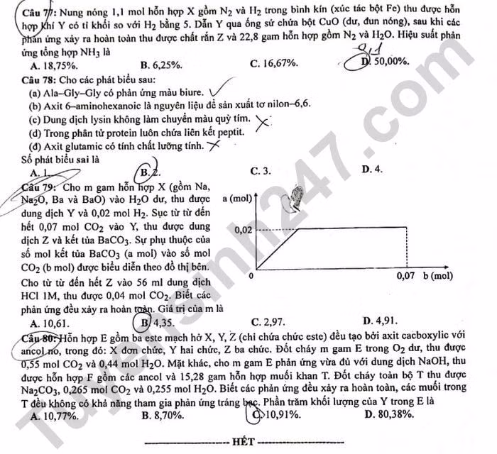 de thi tot nghiep thpt 2023 mon hoa hoc ma de 213 hinh 4