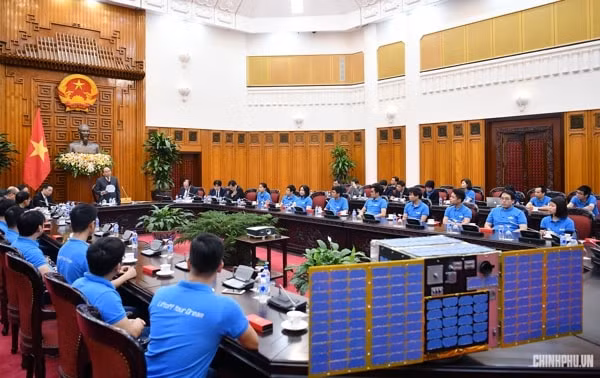 Quang cảnh buổi gặp mặt. Ảnh: VGP