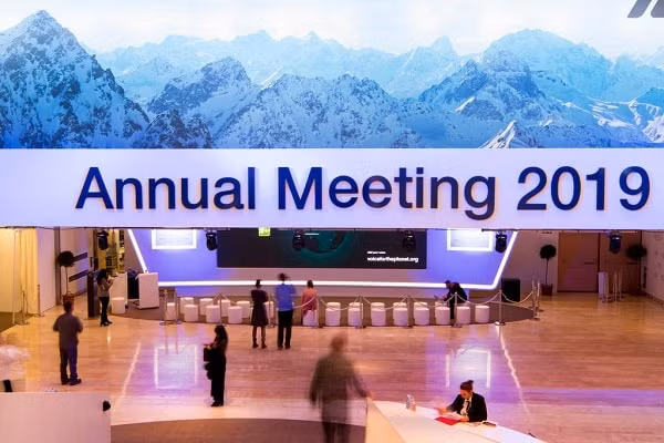 Diễn đàn Kinh tế Thế giới 2019 khai mạc tại Davos, Thụy Sỹ. Ảnh: WEF