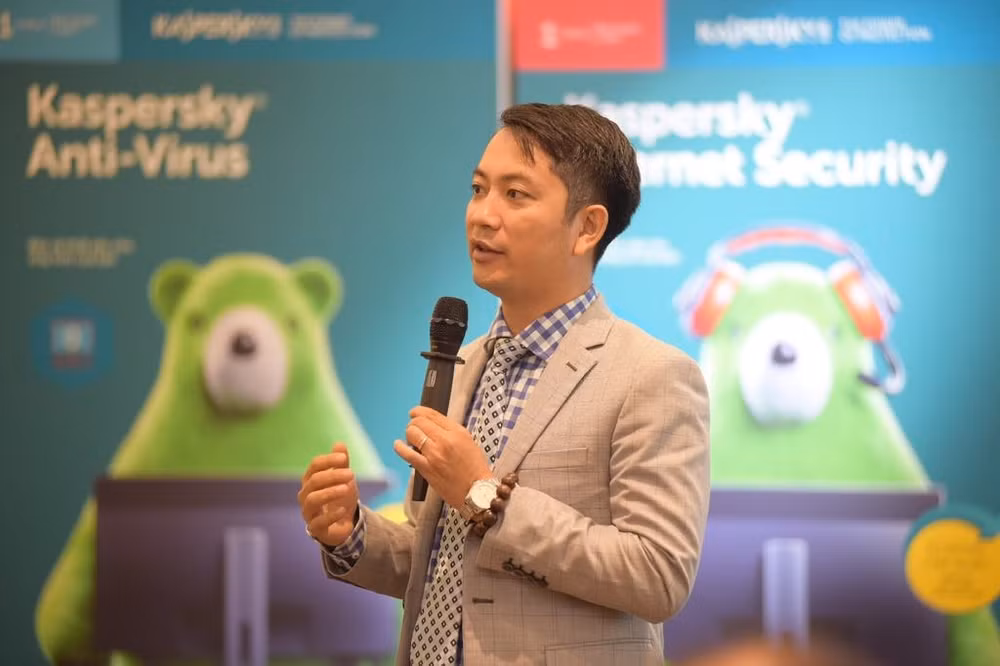 Ông Ngô Trần Vũ, Giám đốc Công ty bảo mật NTS chia sẻ về Kaspersky 2019.