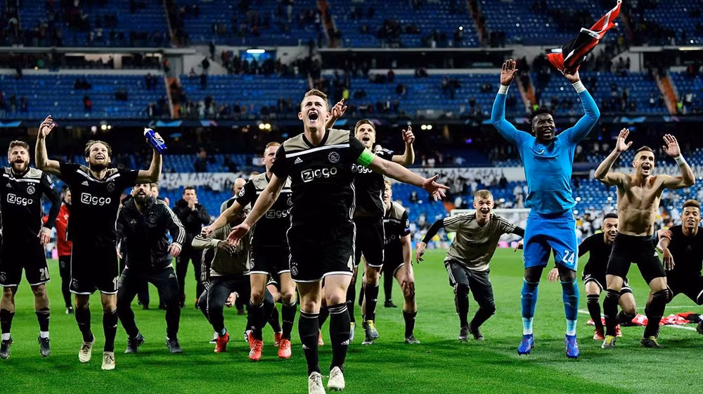 Sức trẻ của Ajax và tinh thần thi đấu tận hiến chính là chìa khóa thành công cho đại diện bóng đá Hà Lan ở giải đấu năm nay. Ảnh: Getty