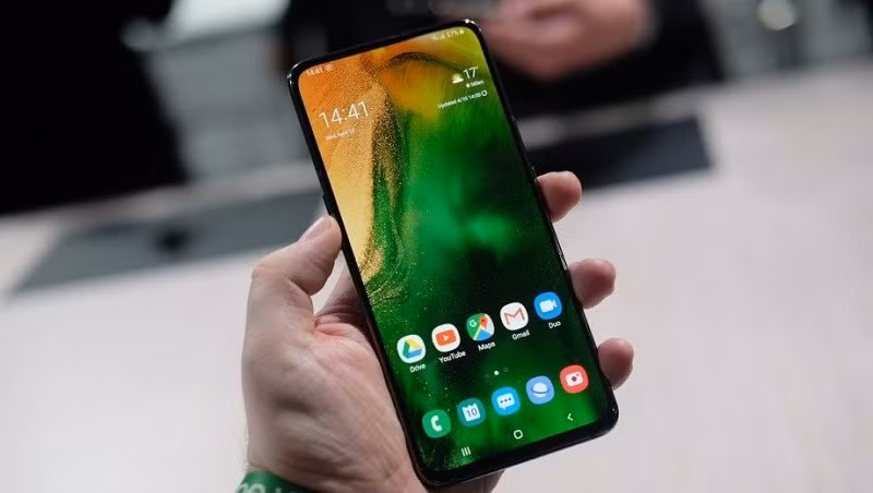 Galaxy A80 trang bị bộ vi xử lý Snapdragon 730.
