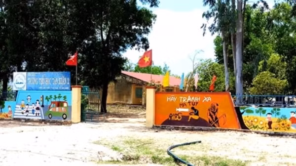 Trường tiểu học Tân Xuân 2, Hàm Tân, Bình Thuận.