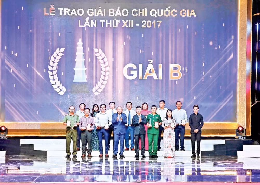 Giải báo chí Quốc gia do HNBVN tổ chức đã biểu dương khen thưởng kịp thời sức sáng tạo của người làm báo.