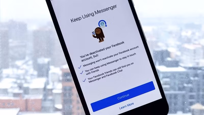 Xóa tài khoản rồi vẫn bị Facebook theo dõi.