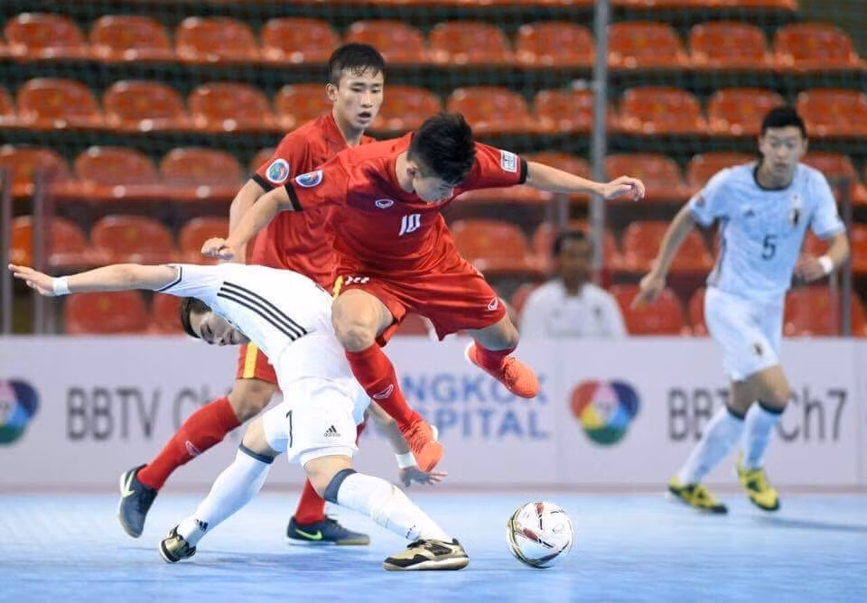 ĐT U20 Futsal Việt Nam gặp lại đối thủ mạnh Nhật Bản tại VCK U20 futsal châu Á 2019. Ảnh: VFF