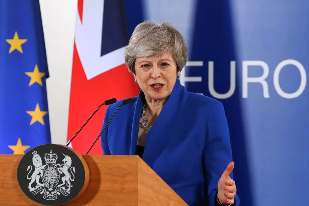 Thủ tướng Anh Theresa May. Ảnh: Reuters