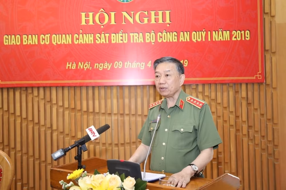 Bộ trưởng Tô Lâm phát biểu chỉ đạo tại Hội nghị