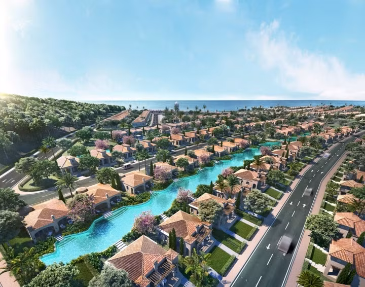 Biệt thự hồ bơi dài ấn tượng tại NovaHills Mũi Né