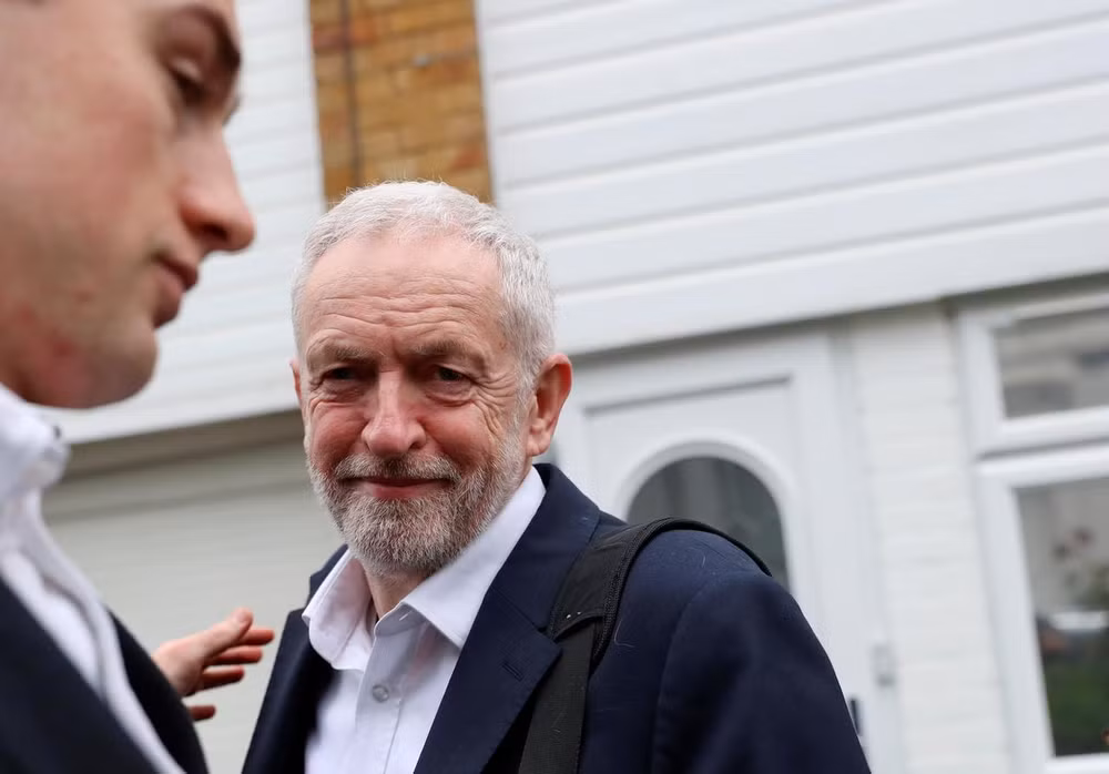 Lãnh đạo đảng Lao động Anh Jeremy Corbyn. Ảnh: Reuters