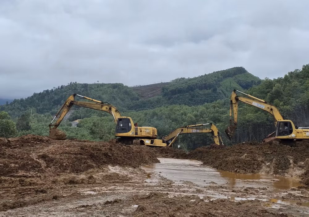 khắc phục sạt lở