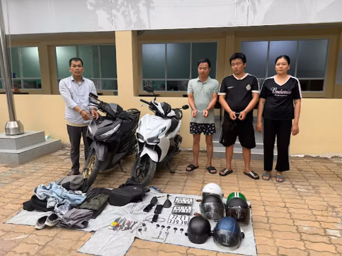 Công an TP HCM bắt 6 người phạm tội chuyên nghiệp - Ảnh 1.