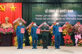 Tỉnh Kiên Giang thành lập Hải đội dân quân thường trực