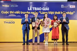Lễ trao giải cuộc thi viết truyện ngắn "Làng Việt thời hội nhập"