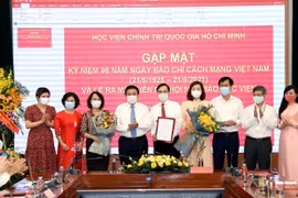 Ra mắt Liên chi hội Nhà báo Học viện Chính trị quốc gia Hồ Chí Minh