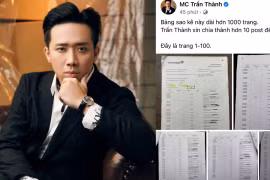 Trấn Thành: Người thân bị “tấn công” tin nhắn do lùm xùm sao kê tiền từ thiện