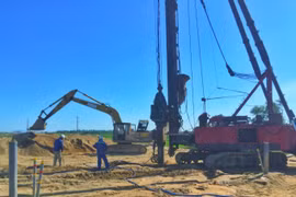 Tháo gỡ khó khăn cho công tác thi công cao tốc Bắc Nam đoạn Mai Sơn - Quốc lộ 45
