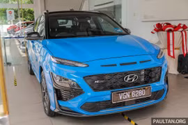 Hyundai Kona N Line 2021 ra mắt tại Malaysia, giá 37.800 USD