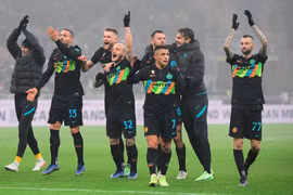 Câu lạc bộ Inter Milan vô địch lượt đi Serie A