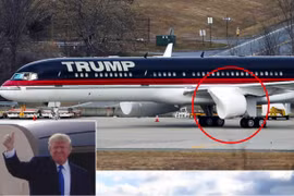 Máy bay dát vàng trị giá trăm triệu đô của ông Trump “đắp chiếu"