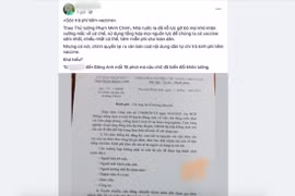 Hà Nội: Thu hồi văn bản yêu cầu người dân “tiêm vaccine Covid-19 phải trả tiền"