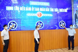 Khai trương Trung tâm điều hành UBND tỉnh Thừa Thiên Huế