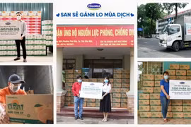 San sẻ khó khăn mùa dịch, Vinamilk tặng 45.000 phần quà cho người dân gặp khó khăn tại TP.HCM, Bình Dương, Đồng Nai