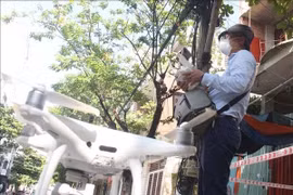 Đà Nẵng sử dụng flycam giám sát việc chấp hành “ai ở đâu ở yên đó” tại các khu dân cư