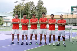 Đội tuyển quần vợt Việt Nam thắng trận ra quân Davis Cup